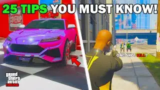 25 Tips You Should Know in GTA Online