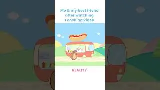 Learn cooking with Molang #shorts #molangcartoons #funnyshows
