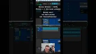 #shorts Half Speed Playback and Record YT Shorts