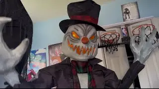 Snarling Snowman Animatronic Demo | Home Depot Halloween 2026 