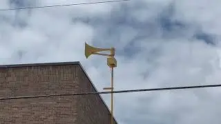 FS THUNDERBOLT 1000T Siren Test (Alert) - Deerfield MI - 06JUL2024