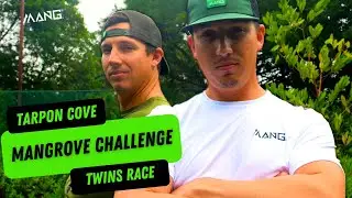 Twins RACE to plant mangroves the FASTEST (Mangrove Challenge)