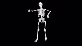 Skeleton does fortnite dance