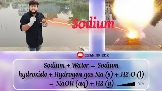 क्या होगा जब सोडियम को पानी में डाला जाए तो #viralvideo #diwali #experiment #viralvideo