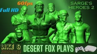 🎮 Army Men: Sarge's Heroes 2 Full Gameplay 🎮 | No Commentary | PS1