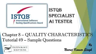 ISTQB AI Tester | Sample Questions of Chapter 8 | AI Tester Sample Questions | TM Square