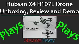 Hubsan X4 H107L Drone Unboxing, Review and Demo | Simillion