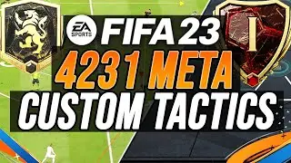 BEST META 4231 TACTICS - THE STYLE THAT PROS USE TO CONTROL THE GAME - FIFA 23