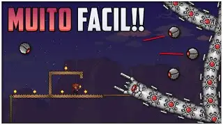 A FORMA mais FÁCIL de DERROTAR o THE DESTROYER (Atirador/Mago) - Terraria 1.4 MOBILE/PC/CONSOLE