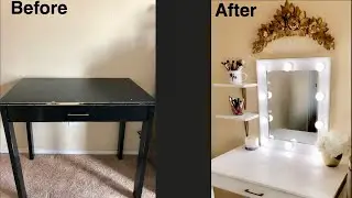 How to make your own vanity | DIY VANITY