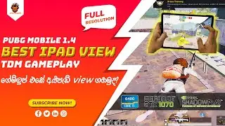 IPAD VIEW PUBG MOBILE | FULL IPAD RESOLUTION IN GAMELOOP | NO MORE BLACK BARS | TDM GAMEPLAY  CH4MP