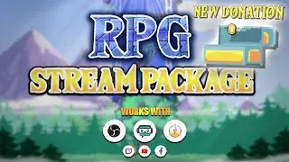 Twitch Pixel Art Overlay Pack [OBS/SLOBS/XSPLIT]