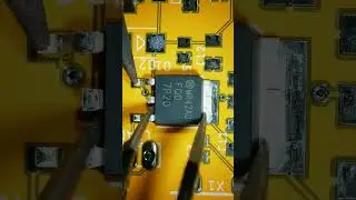 Soldering SMD DPAK P MOSFET 