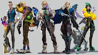 Valorant - Deadlock Interaction Voice Lines with other Agents