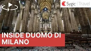 360 video: Inside Duomo di Milano, Milan, Italy