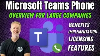 Microsoft Teams Phone System Overview for Large Companies