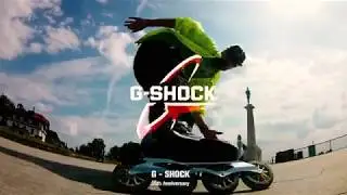 35th anniversary G shock Serbia Inline skating Fly board Jet ski - miroslavlukicdesign.com