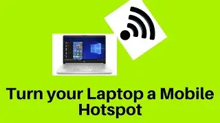 Turn your Laptop into a Mobile Hotspot || Turn your Laptop into a Wi-Fi repeater||How to Extend Wifi