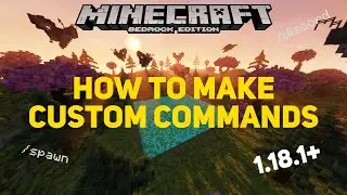 Minecraft Bedrock: How To Make Custom Commands