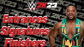 WWE 2K23 Entrances/Signatures/Finishers: Big E