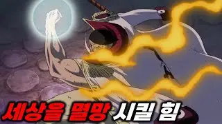 #정상결전] 세상을 멸망시킬 흔들흔들 능력을 가진 흰수염