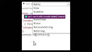Still using console.log()? Try console.table() — cleaner & smarter debugging in D365/Power Apps!