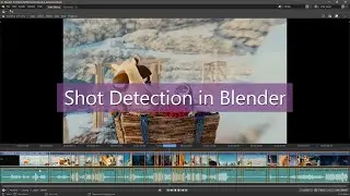 Shot or Scene Detection in Blender Video Sequence Editor(VSE) Tutorial