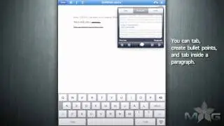 How to use QuickOffice for the iPad: Document Basics