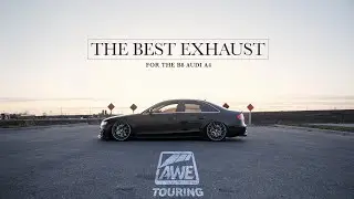 Installing the AWE Touring Catback Exhaust | B8 Big Turbo Build | Episode 21