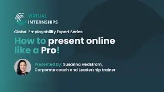 How to present online like a Pro by Susanna Hedstrom