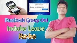 Maikai Facebook Group ni Leave ragen/ How to Leave from Facebook Groups.