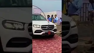 IAS officer entry #mercedes #viralvideo