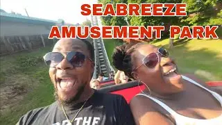 Traveling to New York w/ My Wife and Kids: POV Jack Rabbit Roller Coaster @Seabreeze Amusement Park