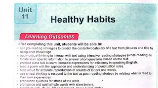 Healthy habits |Toothy Toad | unit11 | #class3 | @ShahzainSeries