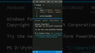 Array in python🔥 