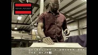 How to Chisel a Drawer Box End
