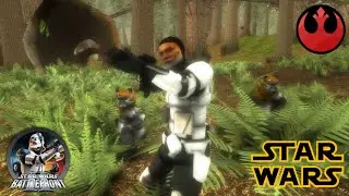 Star Wars Battlefront II (2005) Mod - Legends 1.3 - Endor - Rebel Side