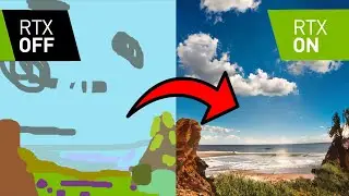 NVIDIA Canvas - Make REALISTIC Backgrounds in 5 Minutes! (RTX ONLY)