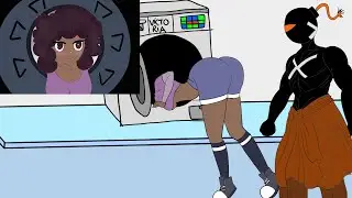 Steve, I'm stuck ( Carol & Whitty ) || FNF Animation meme || Friday Night Funkin' Anime