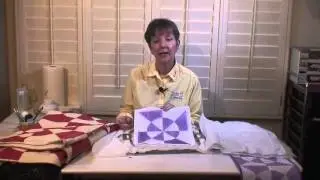 How to Fake Curved Piecing with Machine Embroidery and Ink
