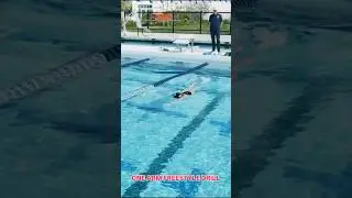 Triathlete freestyle swimming technique #swimming #triathlon #ironman #freestyle