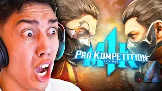 Playing in a PRO TOURNAMENT for the FIRST TIME on Mortal Kombat 1!