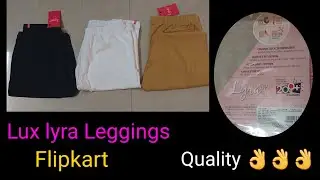 Flipkart Leggings haul,Lux Lyra|best branded leggings,|