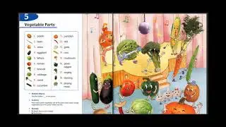 Longman Children Pictures Dictionary 5  Vegetable Party