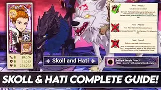 *UPDATED* Complete Guide To ALL FLOORS Of Skoll & Hati! Best Passives/Team Comps (7DS Grand Cross)