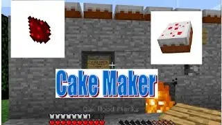 Minecraft - How to make a cake maker