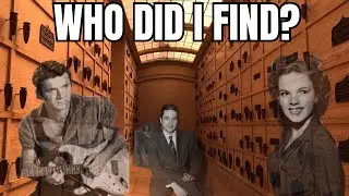 HAUNTED EPIC MAUSOLEUM! You Won’t Believe Whom I Found!! Famous Graves. Hollywood Forever Cemetery.