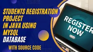 student registration project in java using mysql database complete project