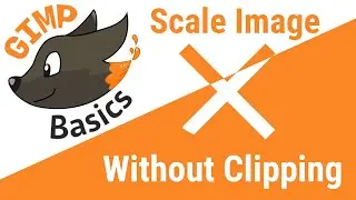 Scale image without clipping it in Gimp
