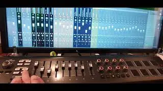 Behringer Motor with FL Studio 20 using the enhanced Mackie script